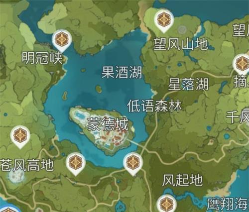 探秘原神蒙德11个地灵龛的位置（揭开地龛背后的秘密，解锁丰厚奖励）