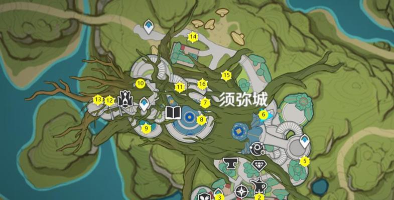 《原神》千壑沙地元能尖碑宝箱全收集攻略（一个不容错过的完美攻略）