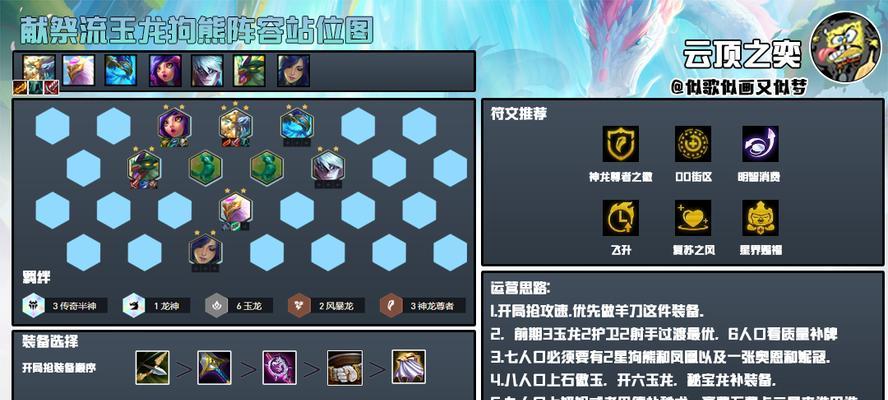 《云顶之弈》屠龙献祭流攻略（亲身体验）
