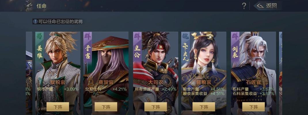 《以鸿图之下S4赛季新武将一览》（探索新战略）