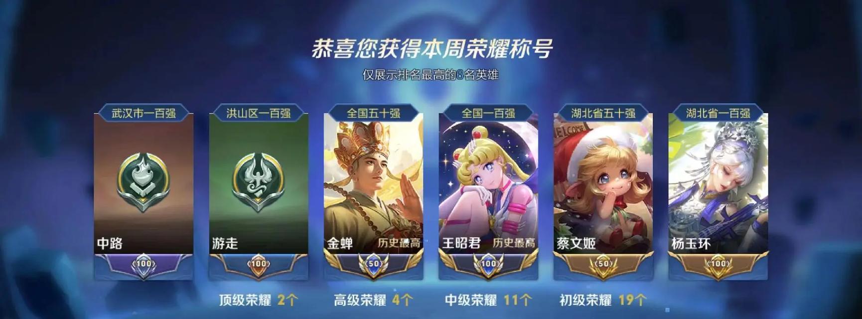 王者荣耀排名多少能拿标？如何计算排名获得标？