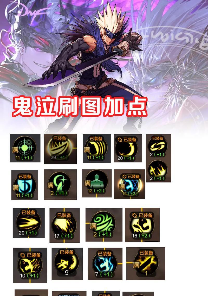dnf手游鬼泣应该携带哪些技能？