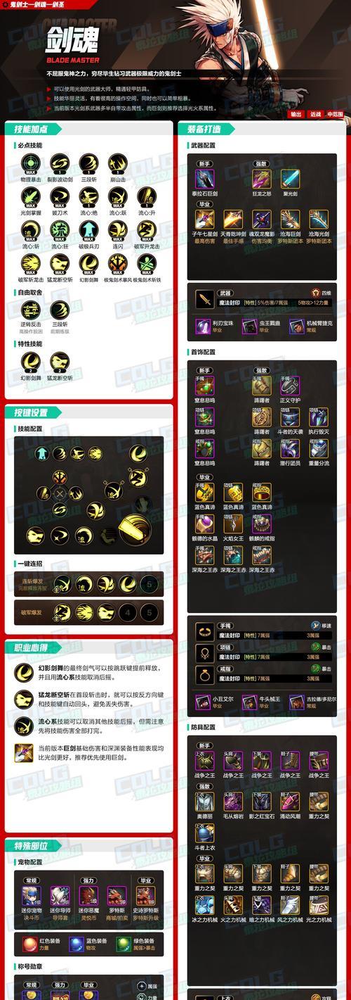 剑魂猛攻天赋如何加点？加点策略有哪些？