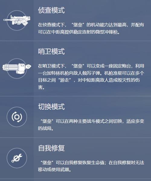 守望先锋中堡垒切换模式如何开启？操作步骤是什么？