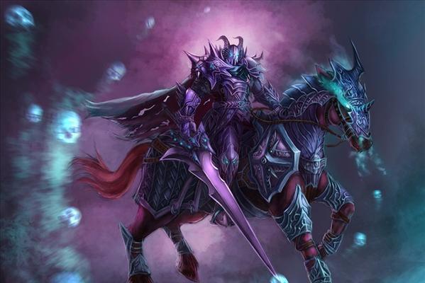 魔域中龙骑士对亡灵生物有何影响？