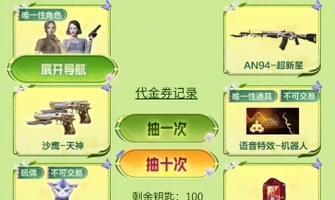 cf传说抽奖需要多少点券？