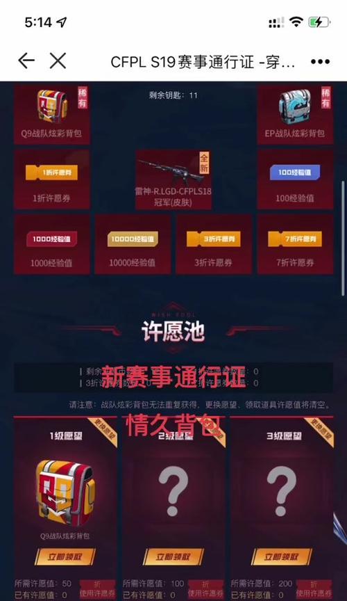 扩展券的使用需要多少CF点？