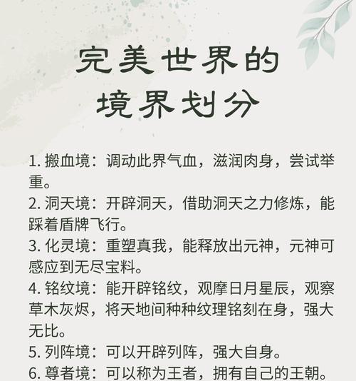 完美世界战族什么境界最厉害？各境界特点和优势分析是什么？