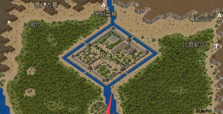 热血传奇祖马怎么走？路线图是怎样的？